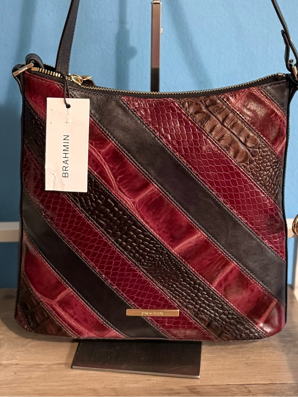 Brahmin Katie Leather Crossbody Bag - Picture 2 of 3